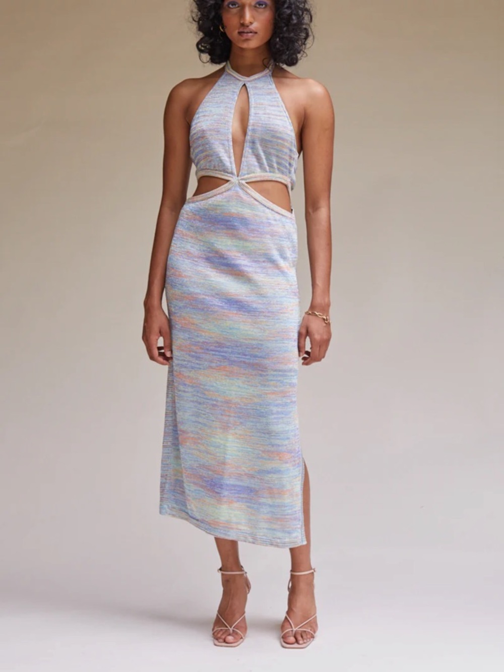 Suboo Space Dye Halter Dress Large